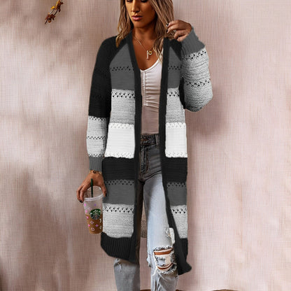 Tiffany® | Lang vest met kleurblokken
