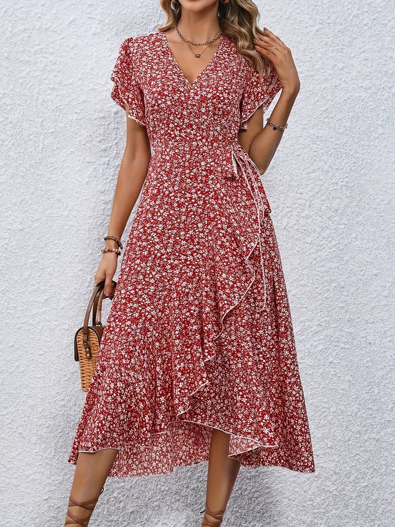 Zoraida® | Bloemenwikkeljurk