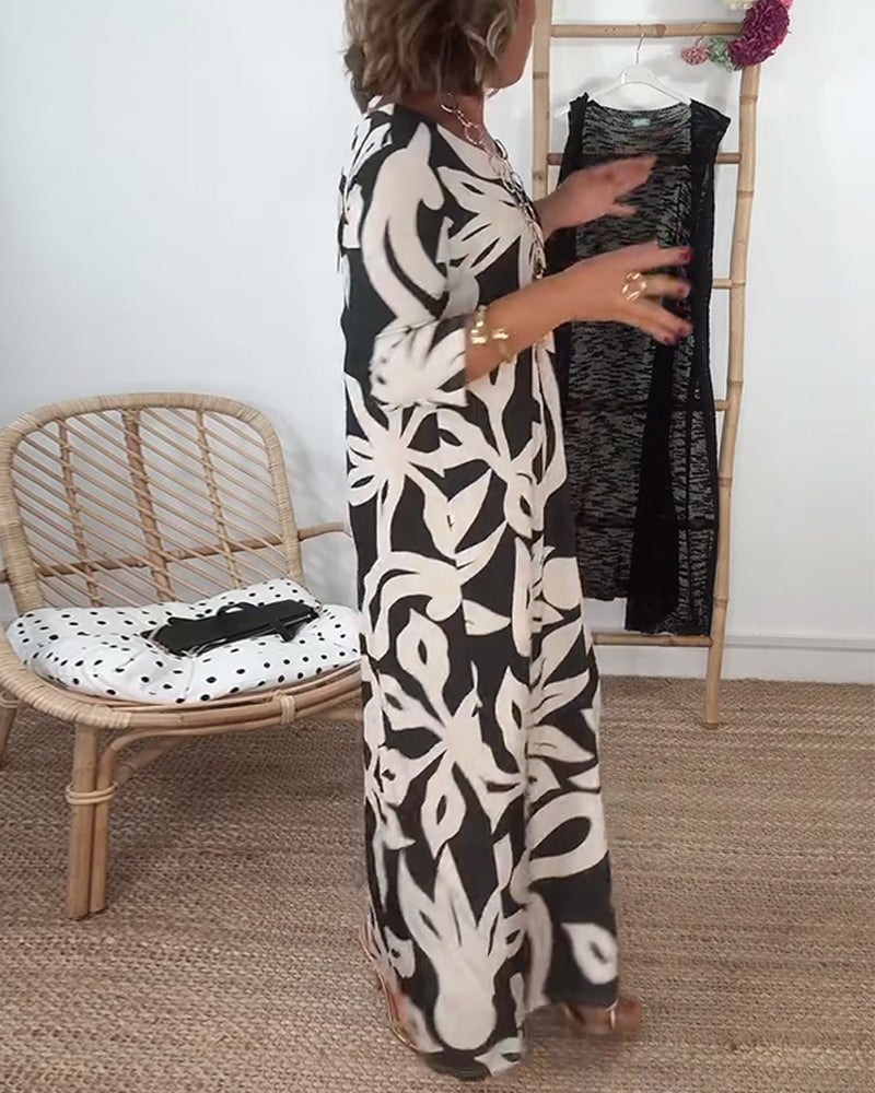 Zulema® | Stretchjurk met print