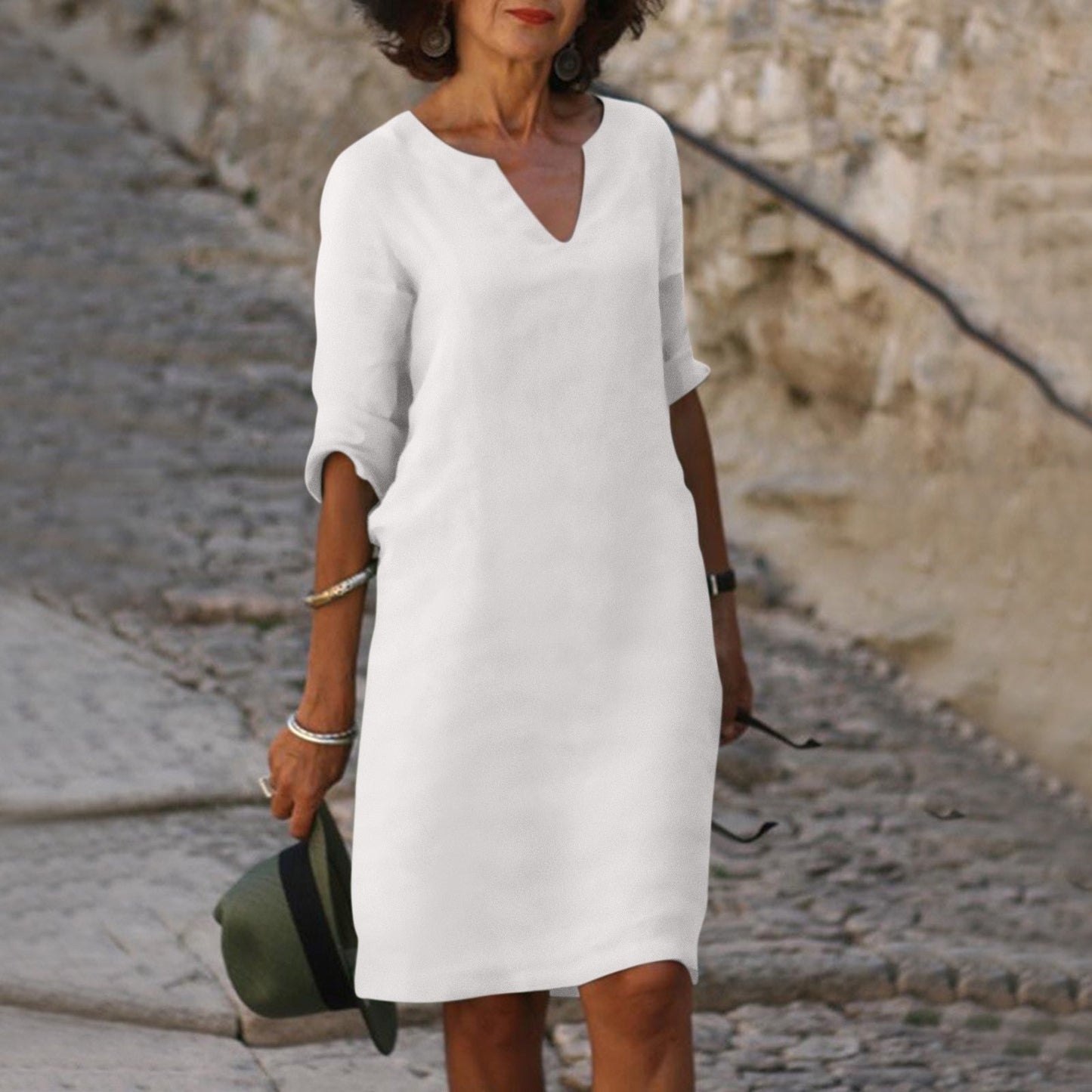 Zulema® | Elegante jurk met V-hals