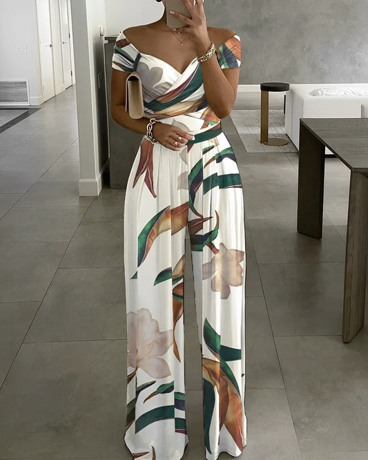 Violet® | Stijlvolle en comfortabele jumpsuit met bloemenprint voor dames