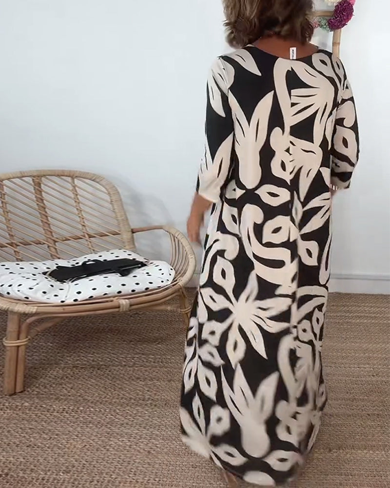 Zulema® | Stretchjurk met print