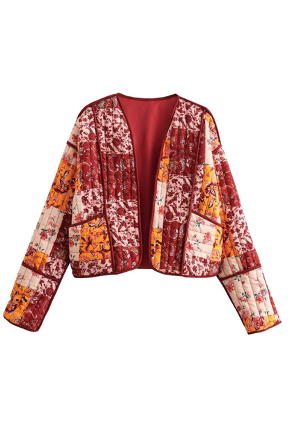 Tonia® | Losvallend, casual, kort vest van gewatteerd katoen