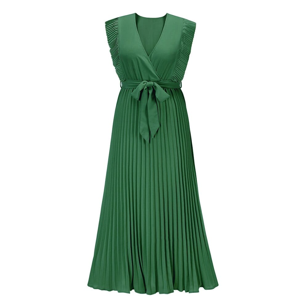 Ursula® | Groene Boheemse feestjurk