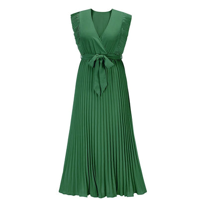 Ursula® | Groene Boheemse feestjurk