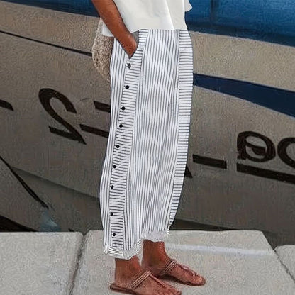 Tilly® | Zachte broek met zijzakken