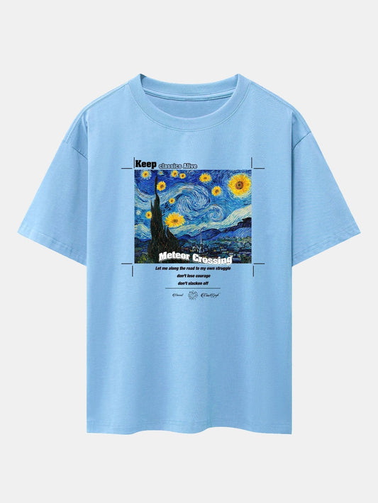 Valentina® | Comfortabel T-shirt met een abstracte print