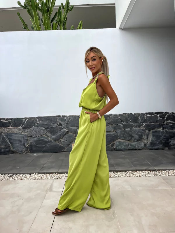 Ursula® | Jumpsuit met lange bandjes