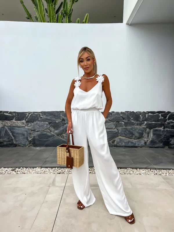Ursula® | Jumpsuit met lange bandjes