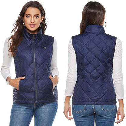 Zoe® | Modieus verwarmingsvest met USB