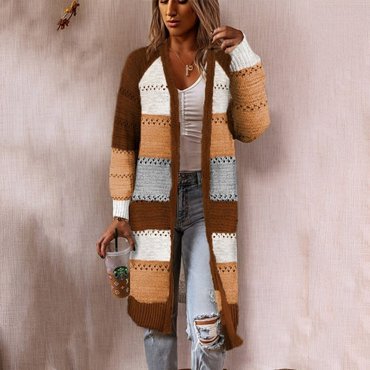 Tiffany® | Lang vest met kleurblokken