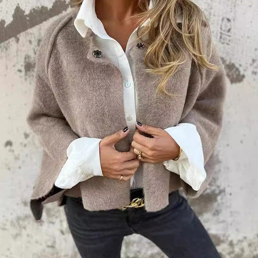Teresa® | Gezellige korte jas van kasjmier